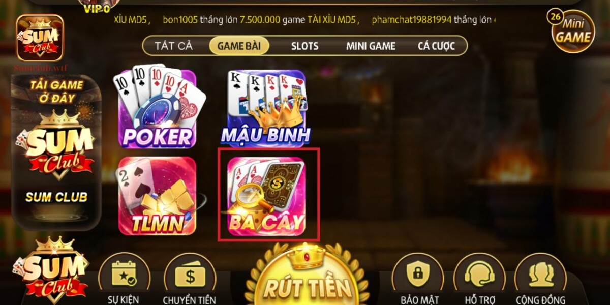 Bài ba cây sử dụng 36 lá bài khi chơi, mỗi người sẽ xem điểm và so bài với đối thủ