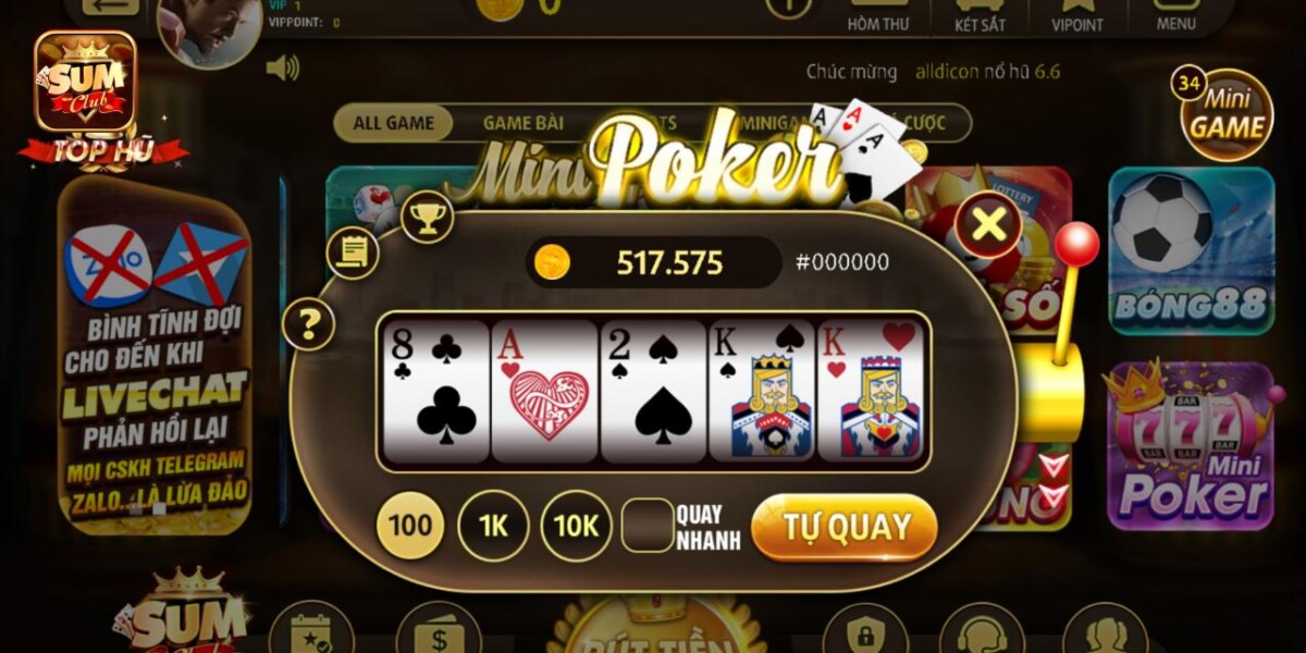 Cách chơi dễ hiểu của Mini Poker