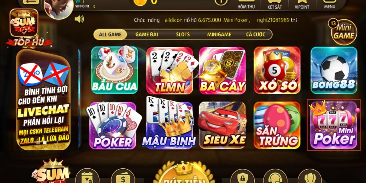 Mini Poker mang tới trải nghiệm mới lạ và hấp dẫn dành cho người tham gia