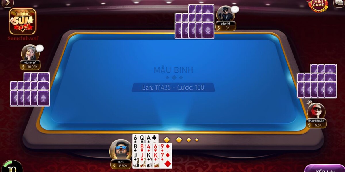 Quy trình chơi mậu binh từ A-Z với các bước đơn giản